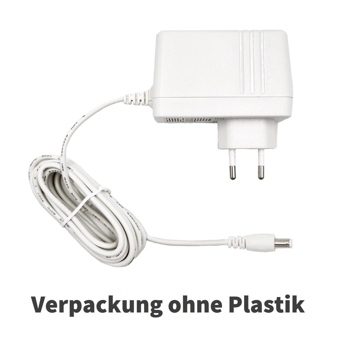GEQUDIO GNX-42 Netzteil 12V / 3,5A kompatibel für alle AVM Fritzbox WLAN Router und Telekom Speedport Smart – Extra langes Kabel 2,5m – Passend weiß für Fritz Box 7590 DSL, Cable, LTE – Fritz!Box