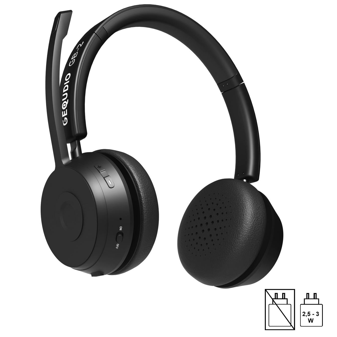 GEQUDIO Schnurlos Headset GB-2 (ohne USB-Adapter)