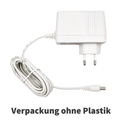 GEQUDIO GNX-42 Netzteil 12V / 3,5A kompatibel für alle AVM Fritzbox WLAN Router und Telekom Speedport Smart – Extra langes Kabel 2,5m – Passend weiß für Fritz Box 7590 DSL, Cable, LTE – Fritz!Box