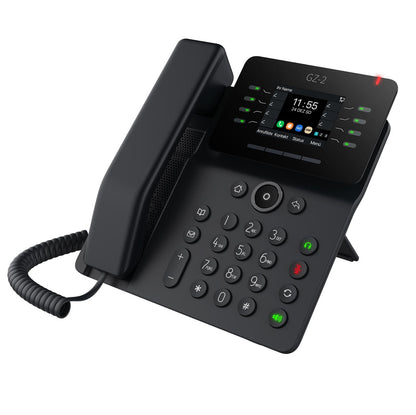 GEQUDIO IP Telefon GZ-2 mit Netzteil - Fritzbox, Telekom kompatibel