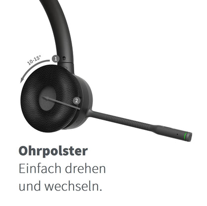 GEQUDIO Ohrpolster als Ersatz für GC Serie - Zubehör für GC Serie - Originalzubehör von GEQUDIO passend nur für GC-1 GC-2 GC-4